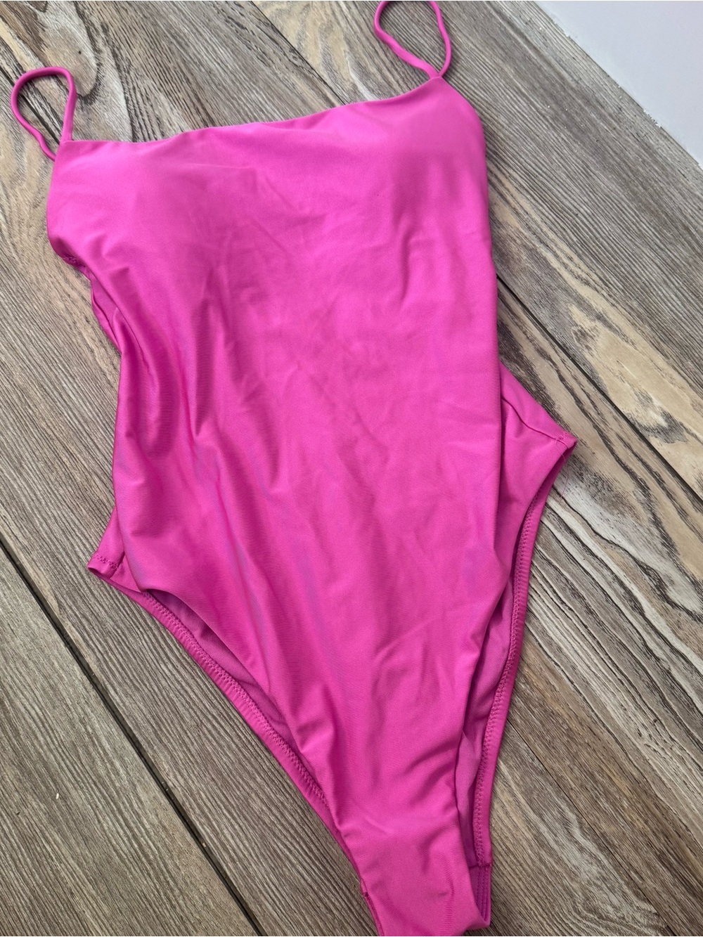 Shade & Shore Hot Pink One-Piece Swimsuit